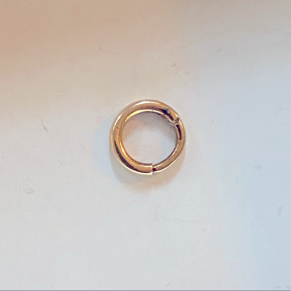 14K Solid Gold Clicker 5mm like Maria Tash
